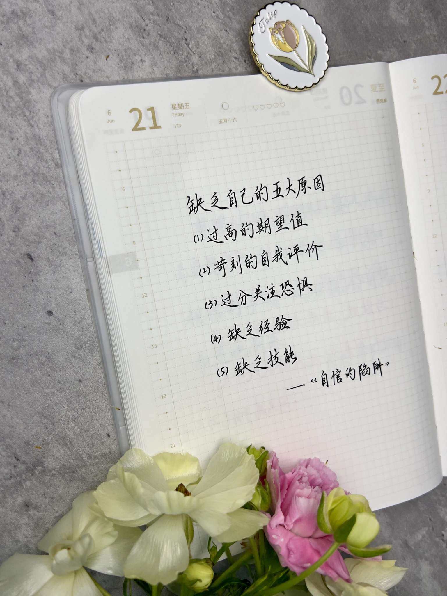 自在手帐2024年6月21日