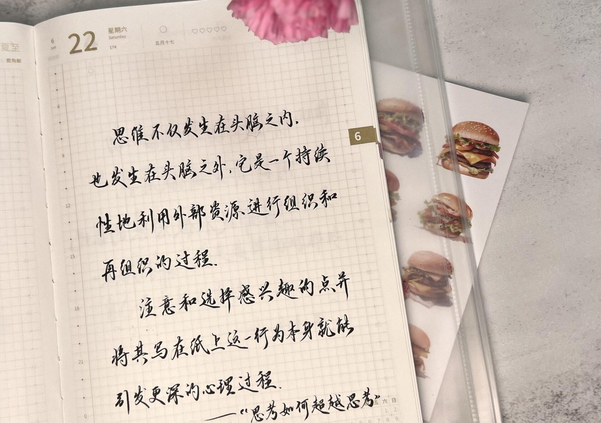 思维的延展：手帐中的思考实践