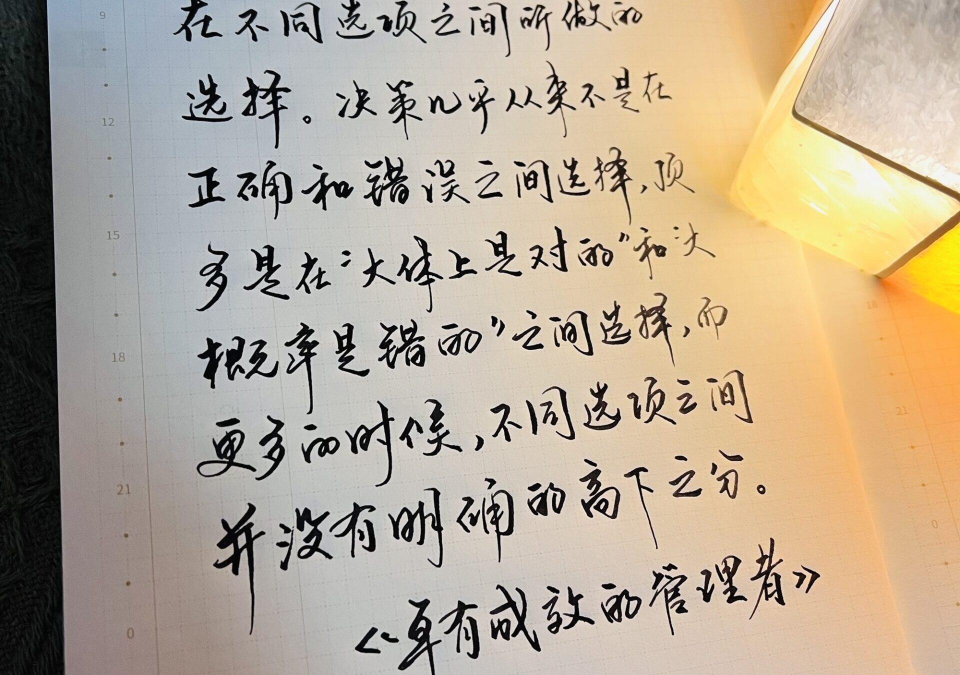 决策艺术：在手帐中权衡选择的智慧