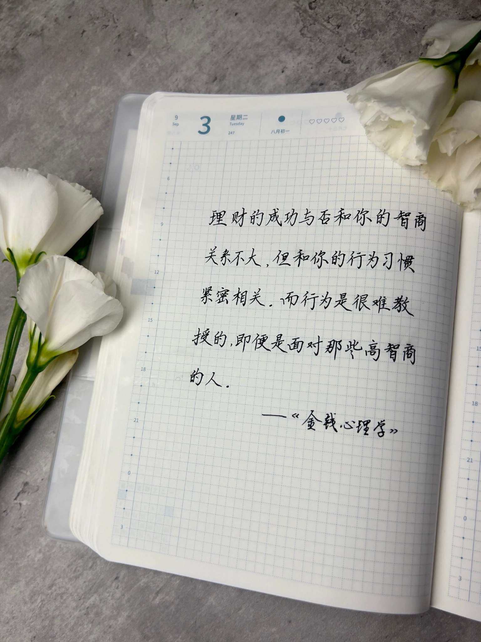 自在手帐2024年9月3日