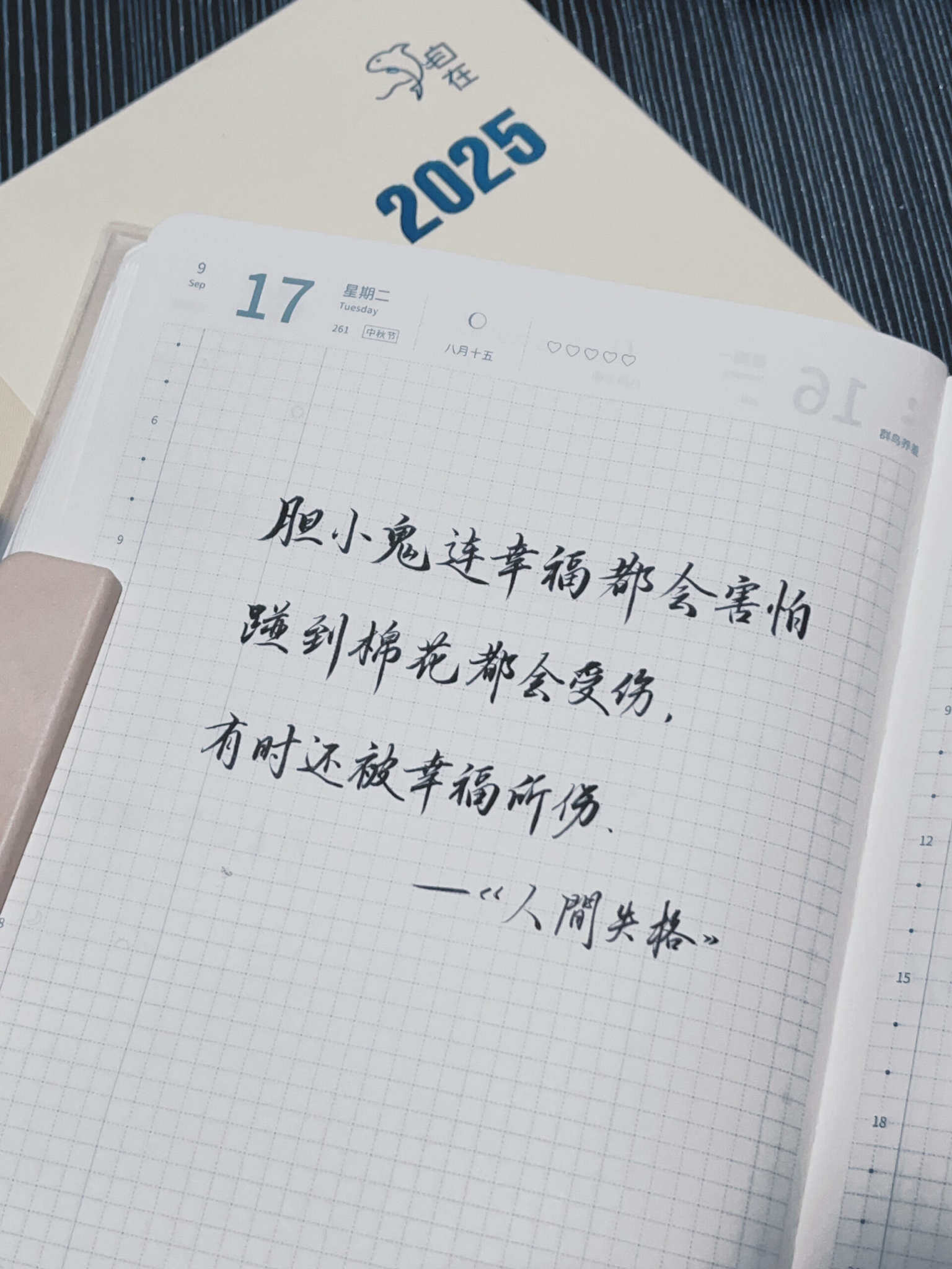 自在手帐2024年9月17日