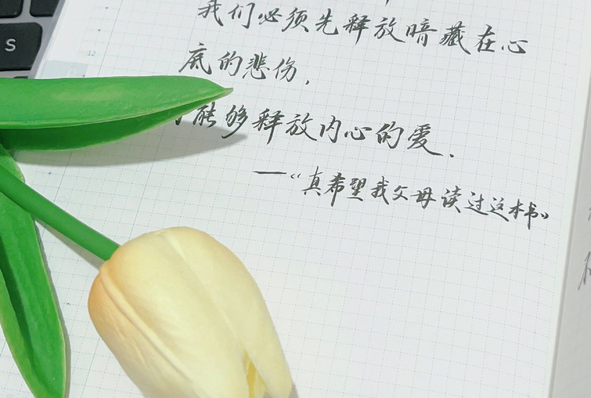 先解开心底的悲伤，爱才会流露出来！💧💗