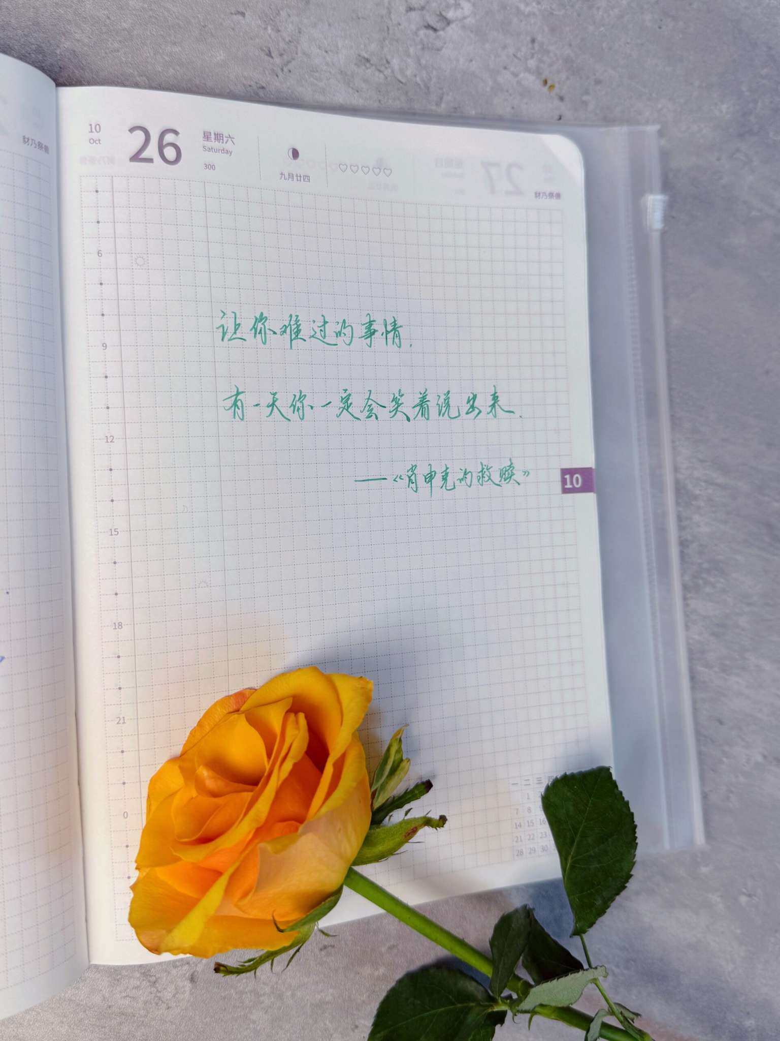 自在手帐2024年10月26日