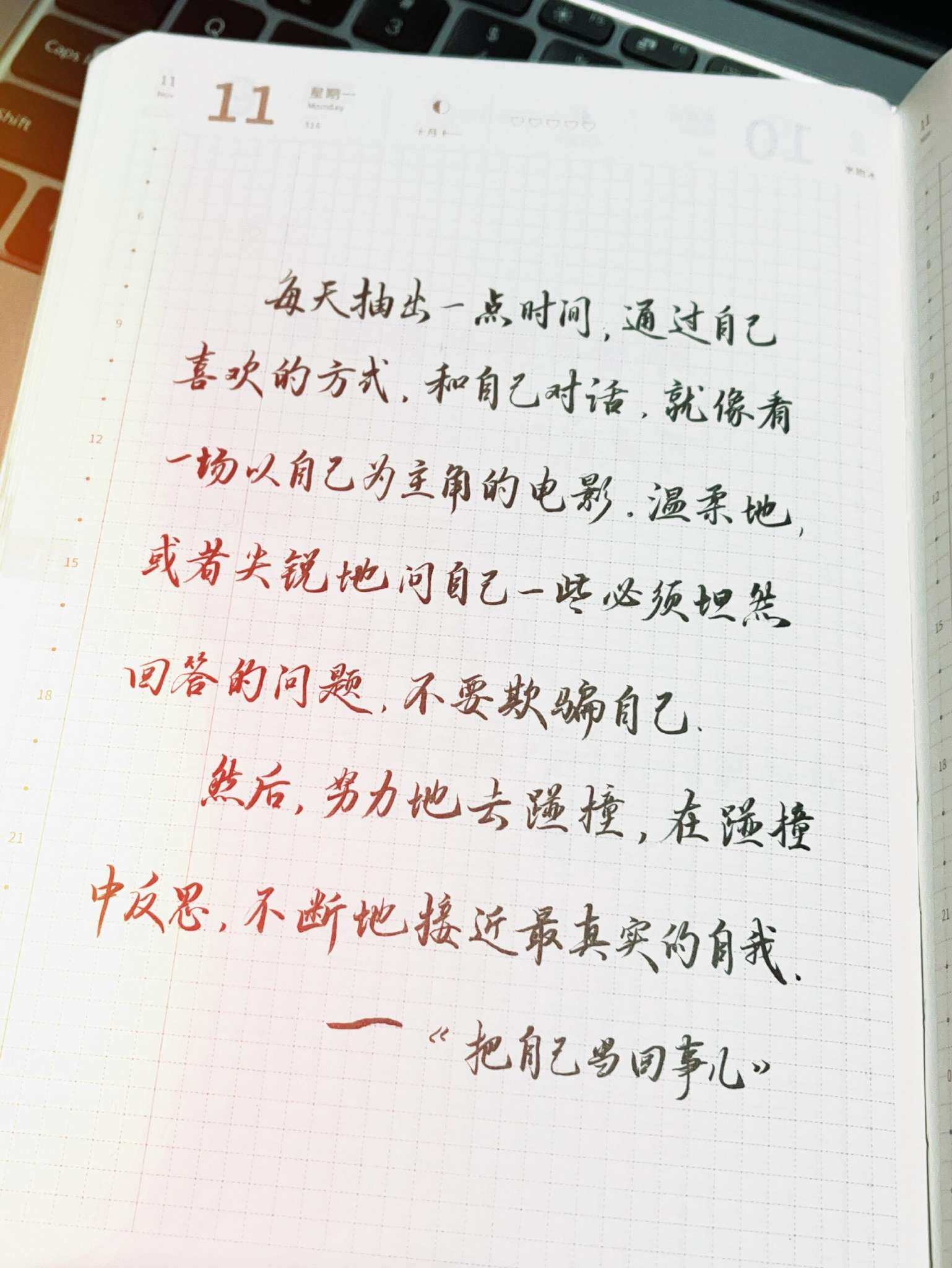 自在手帐2024年11月11日