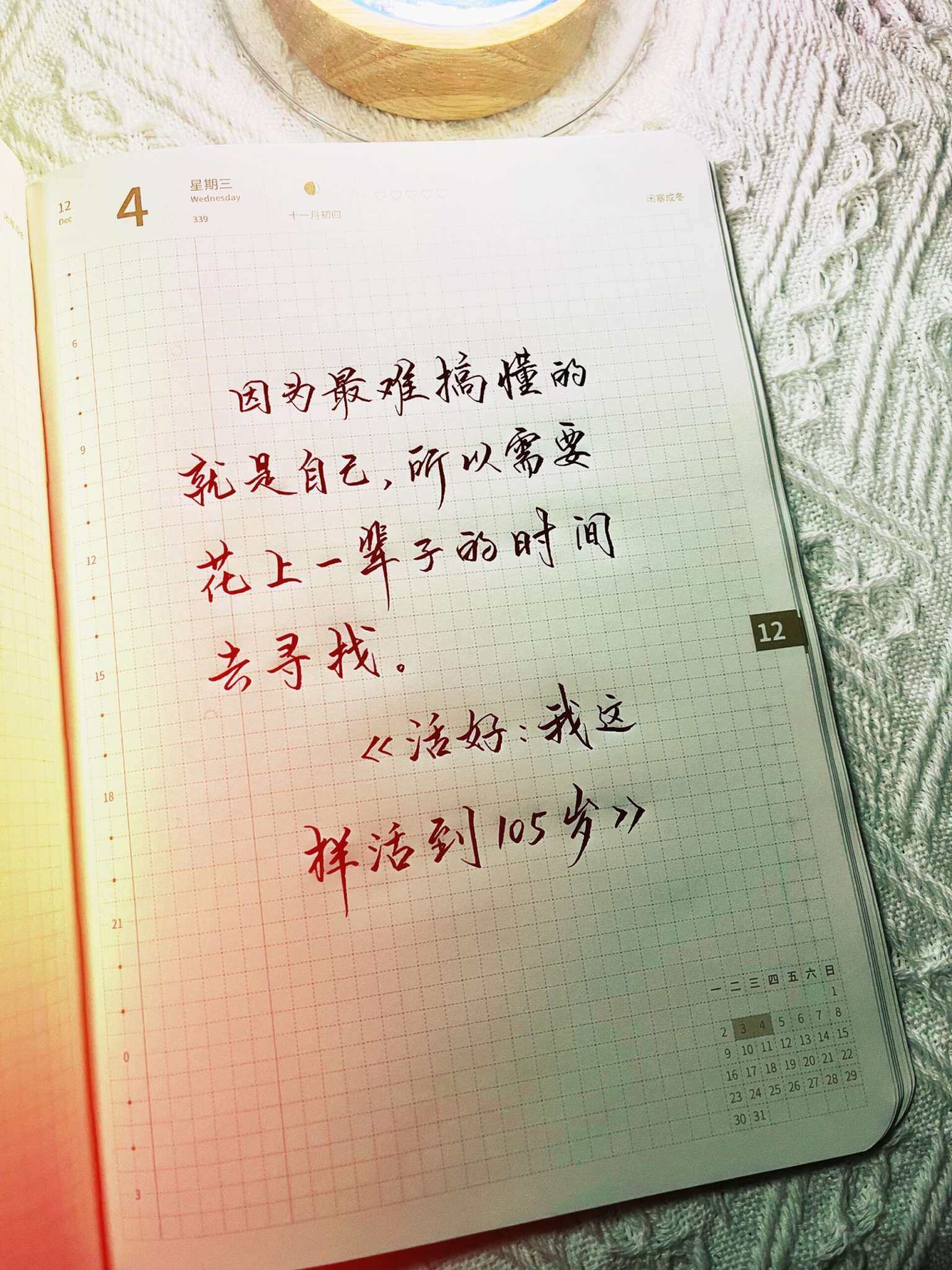 自在手帐2024年12月4日