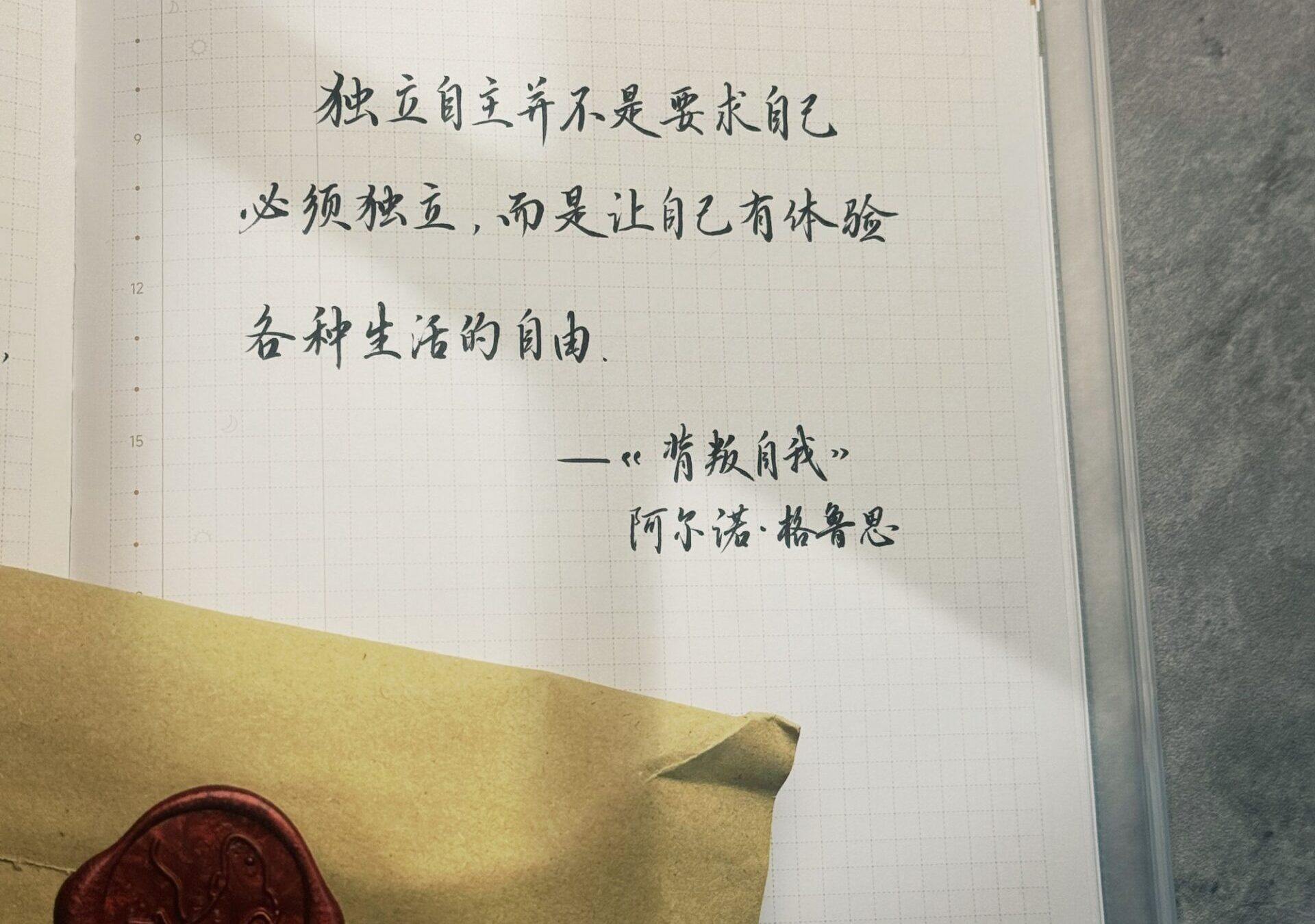 打破误解❗原来独立自主是这种自由