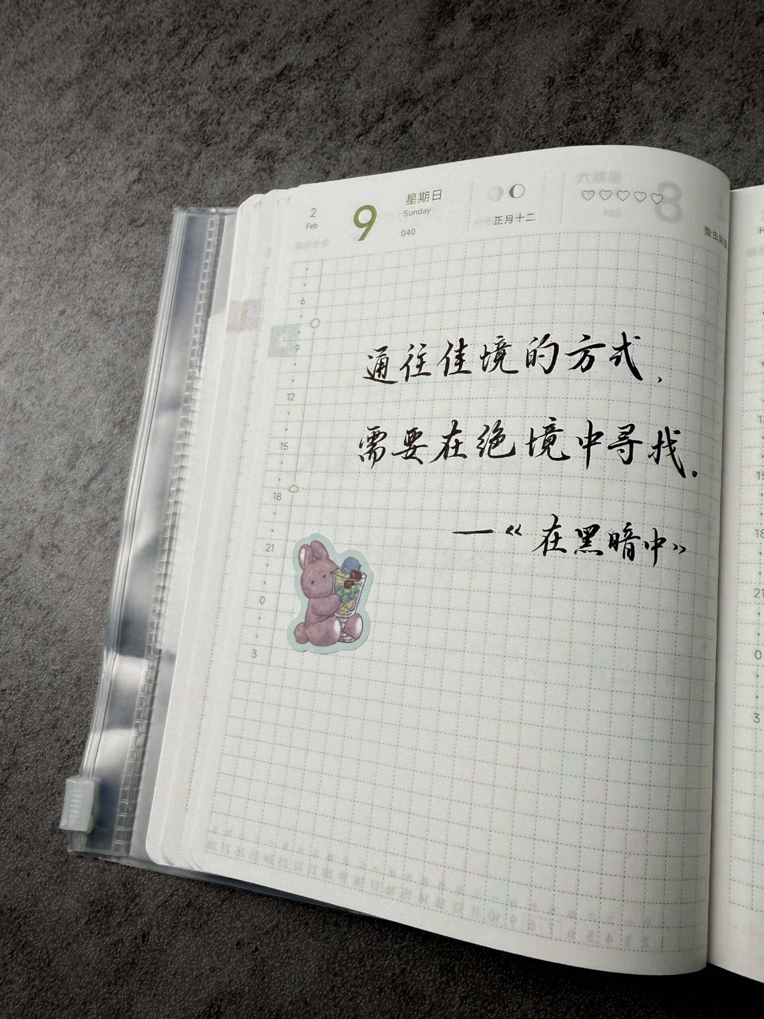 自在手帐2025年2月9日