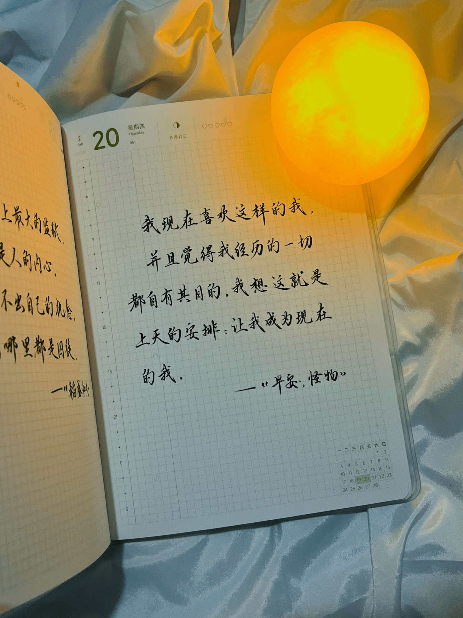 自在手帐2025年2月20日