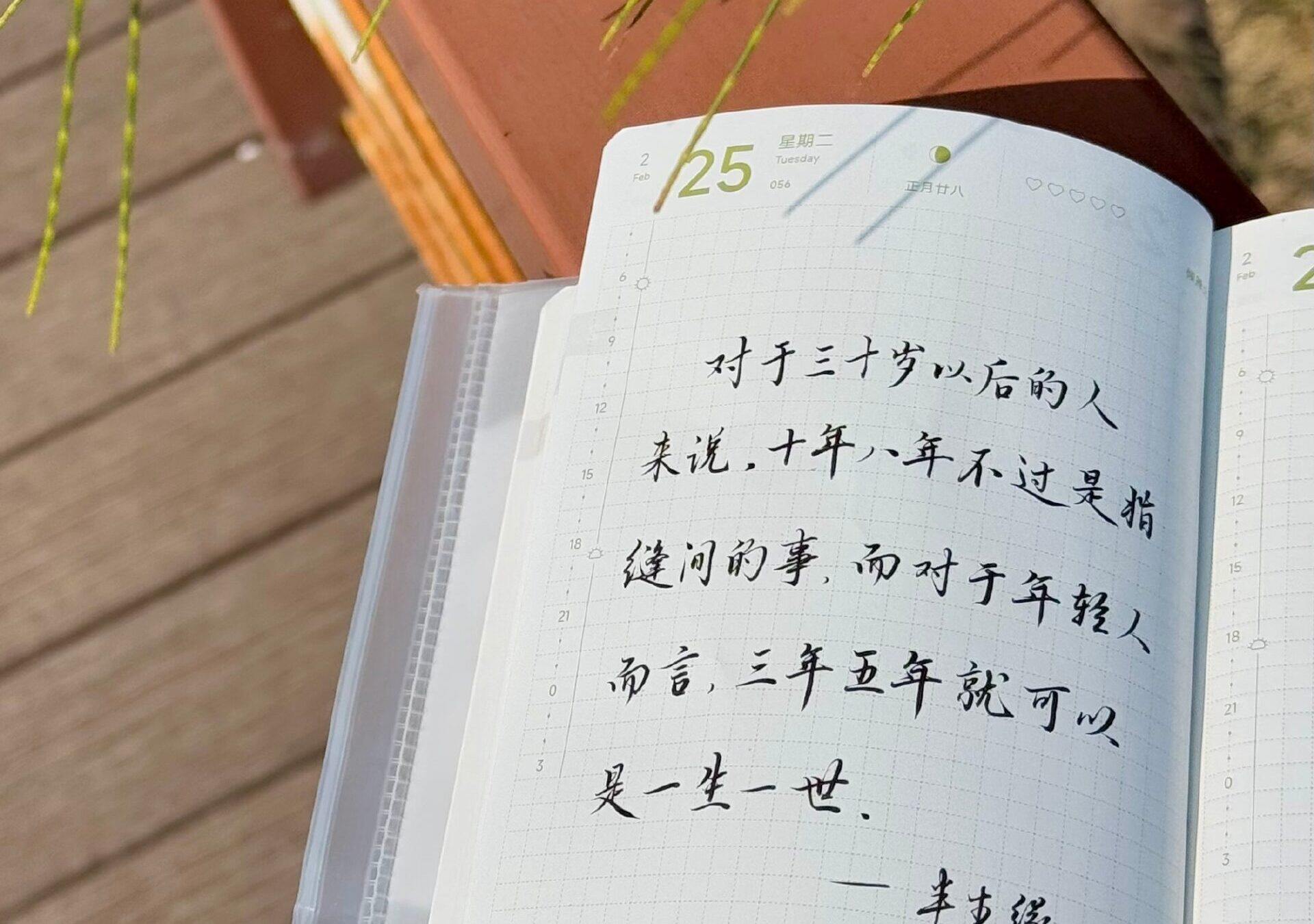 自在手帐2025年2月25日