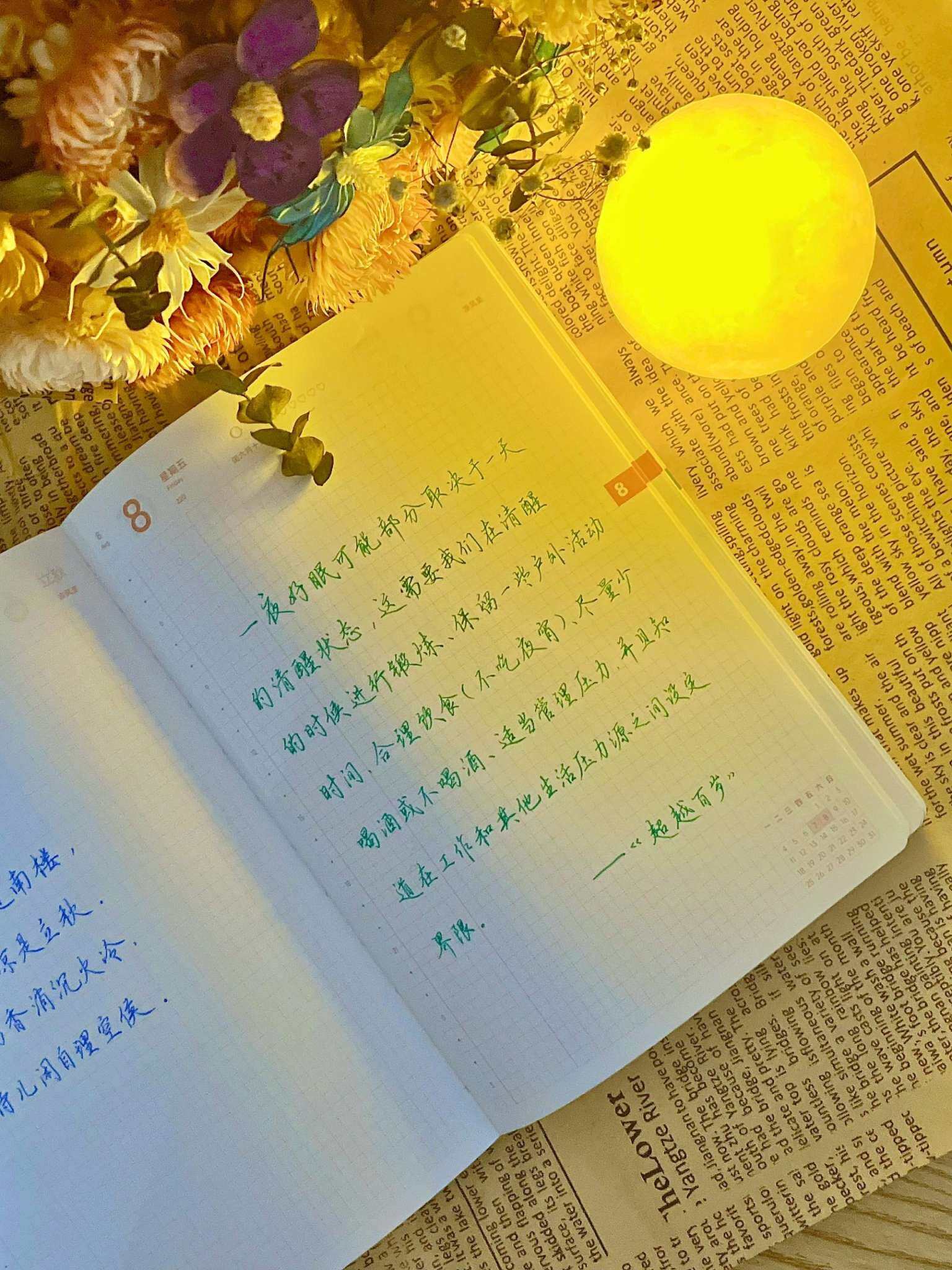 自在手帐2025年8月8日