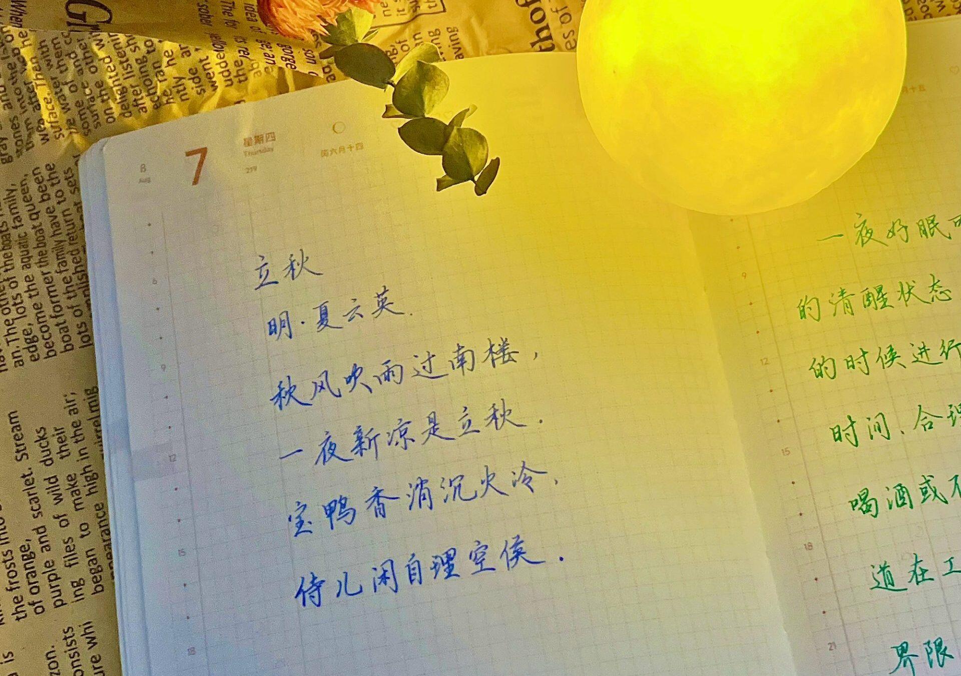 立秋|二十四节气|乙巳年