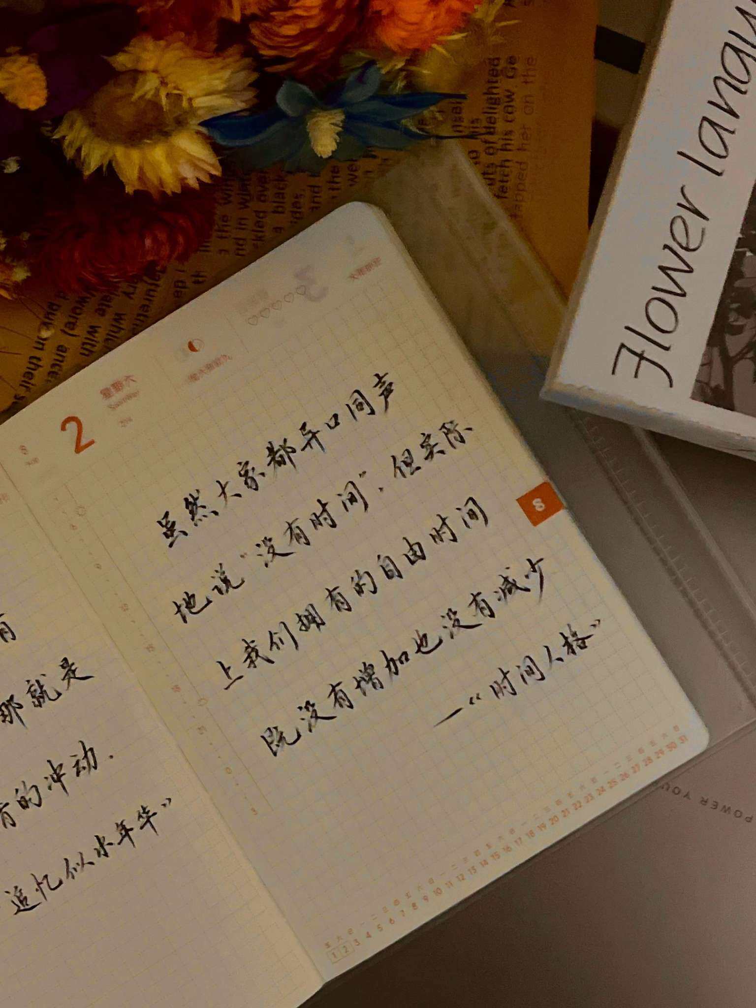 自在手帐2025年8月2日