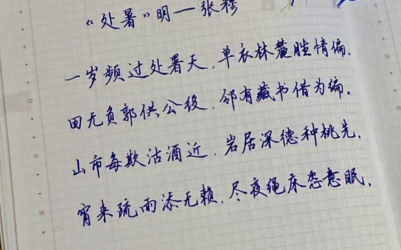 处暑|二十四节气|乙巳年