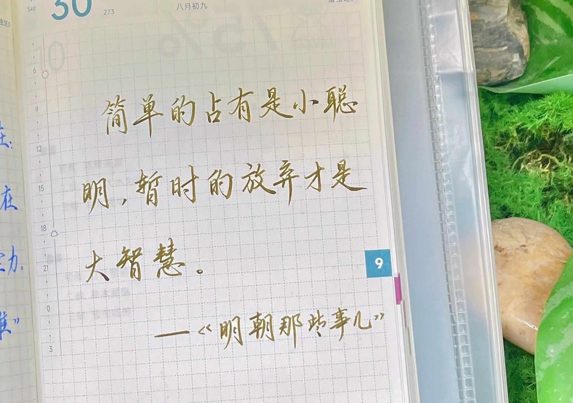 学会放手才是大智慧