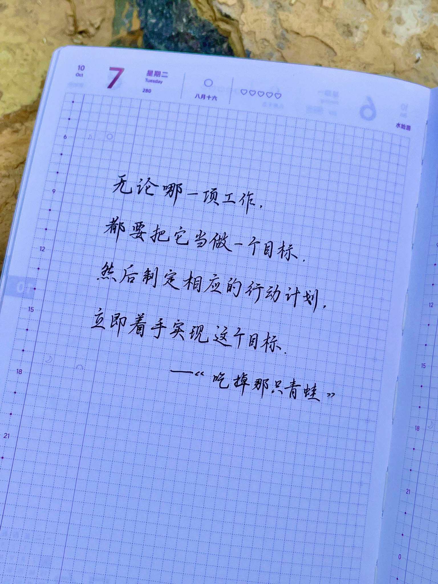 自在手帐2025年10月7日
