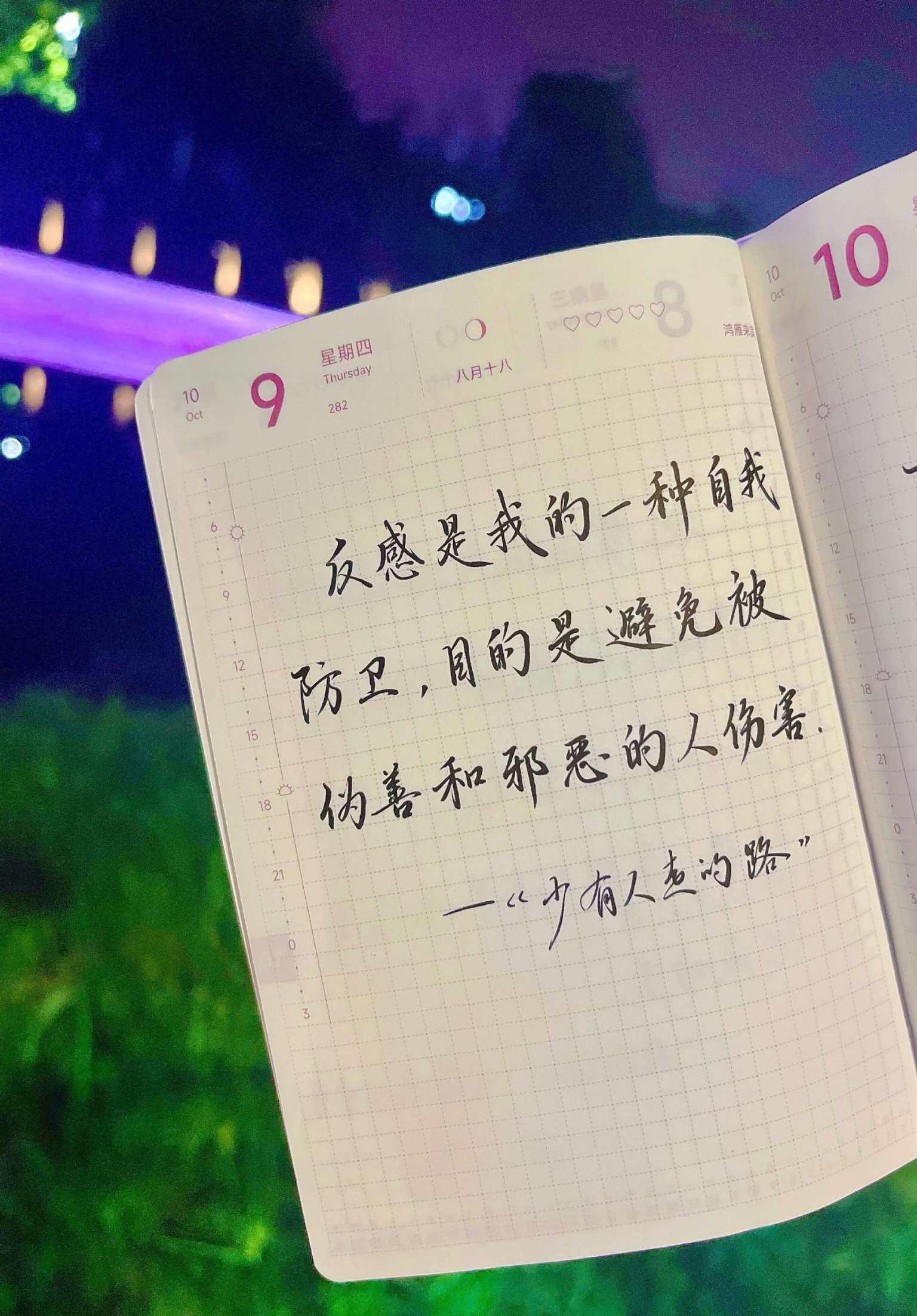 自在手帐2025年10月9日