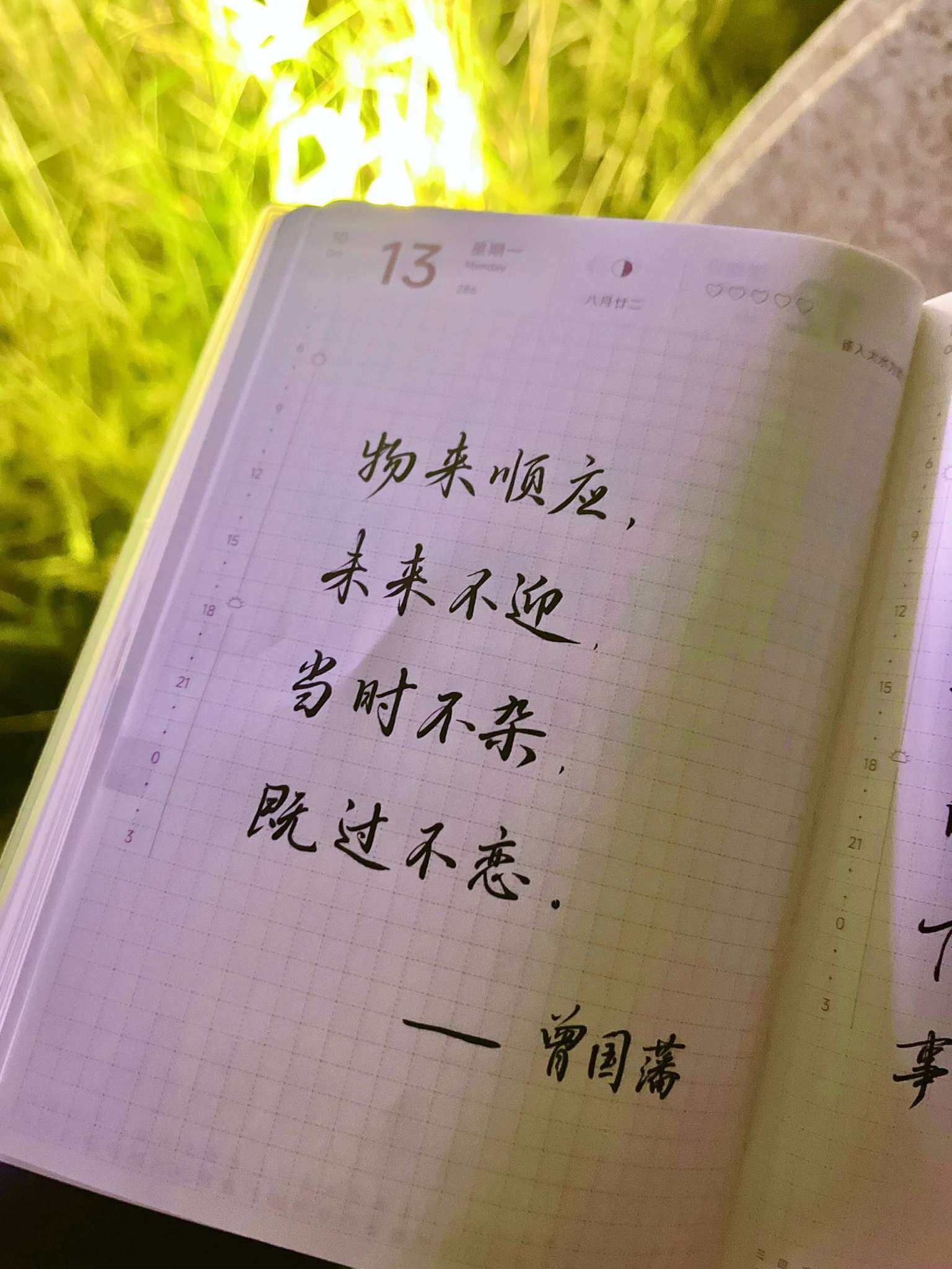 自在手帐2025年10月13日