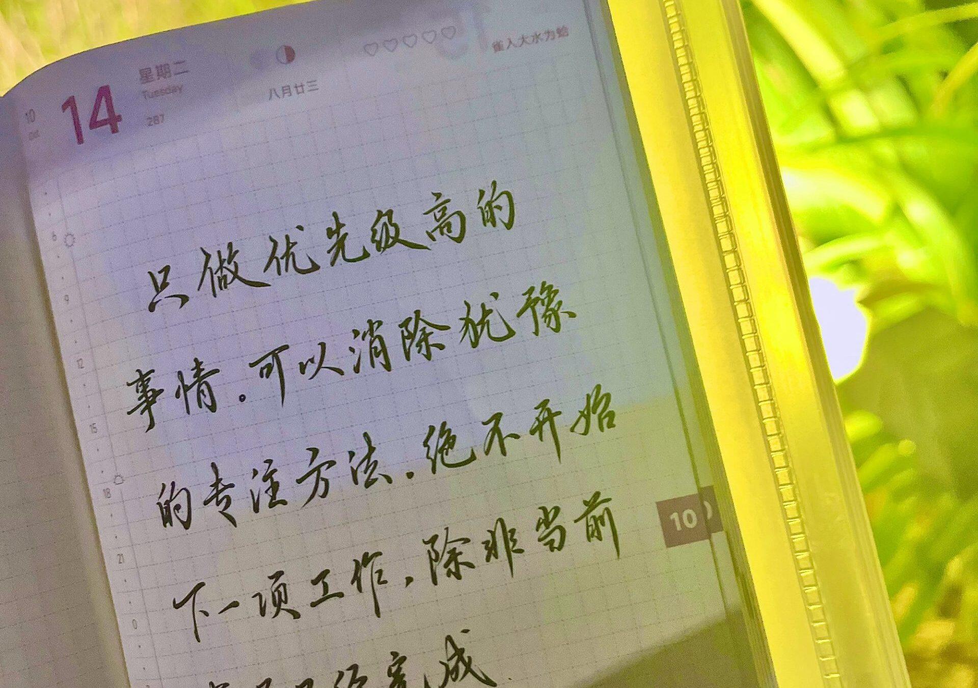 专注是最高级的自律