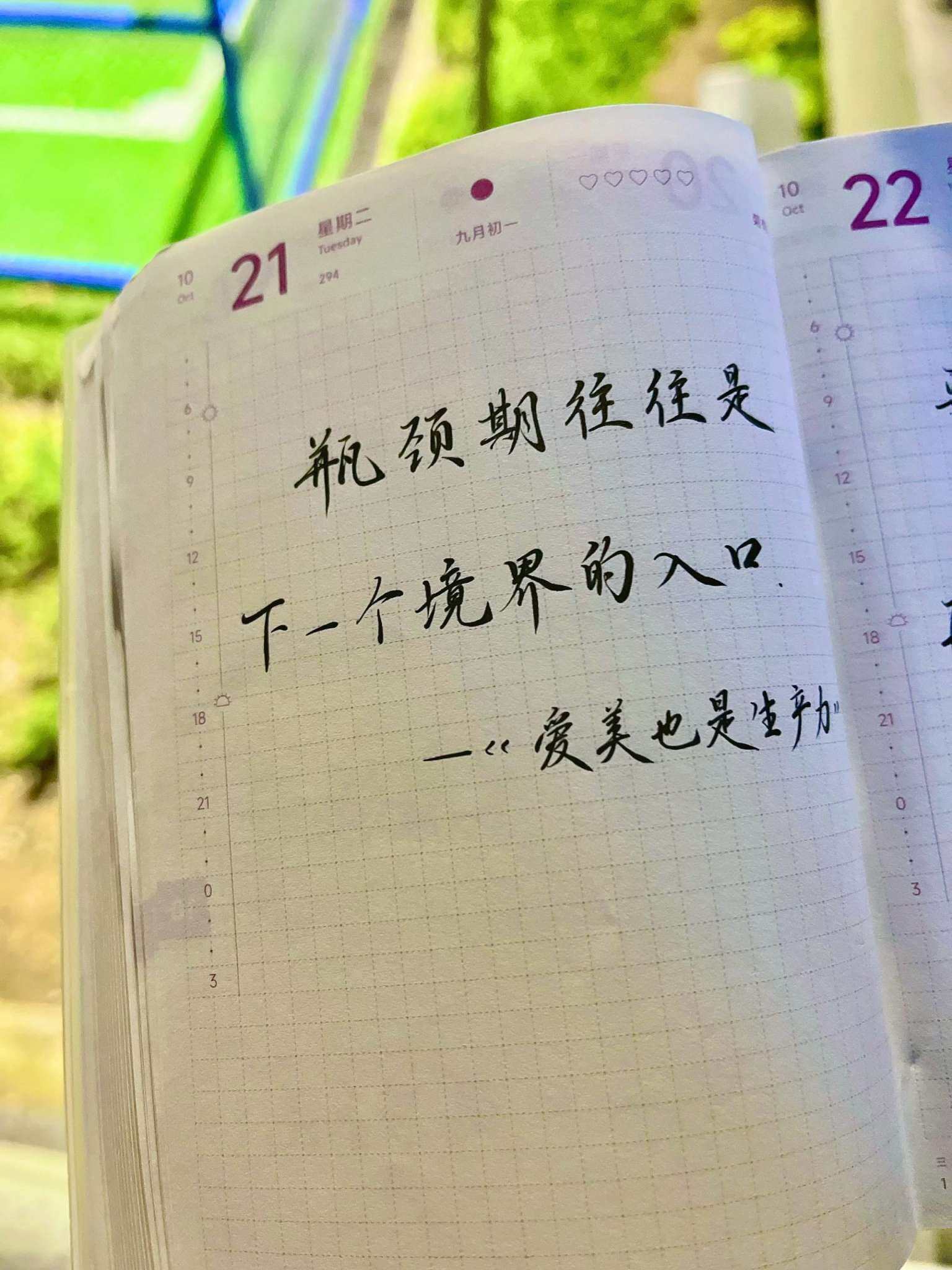 自在手帐2025年10月21日