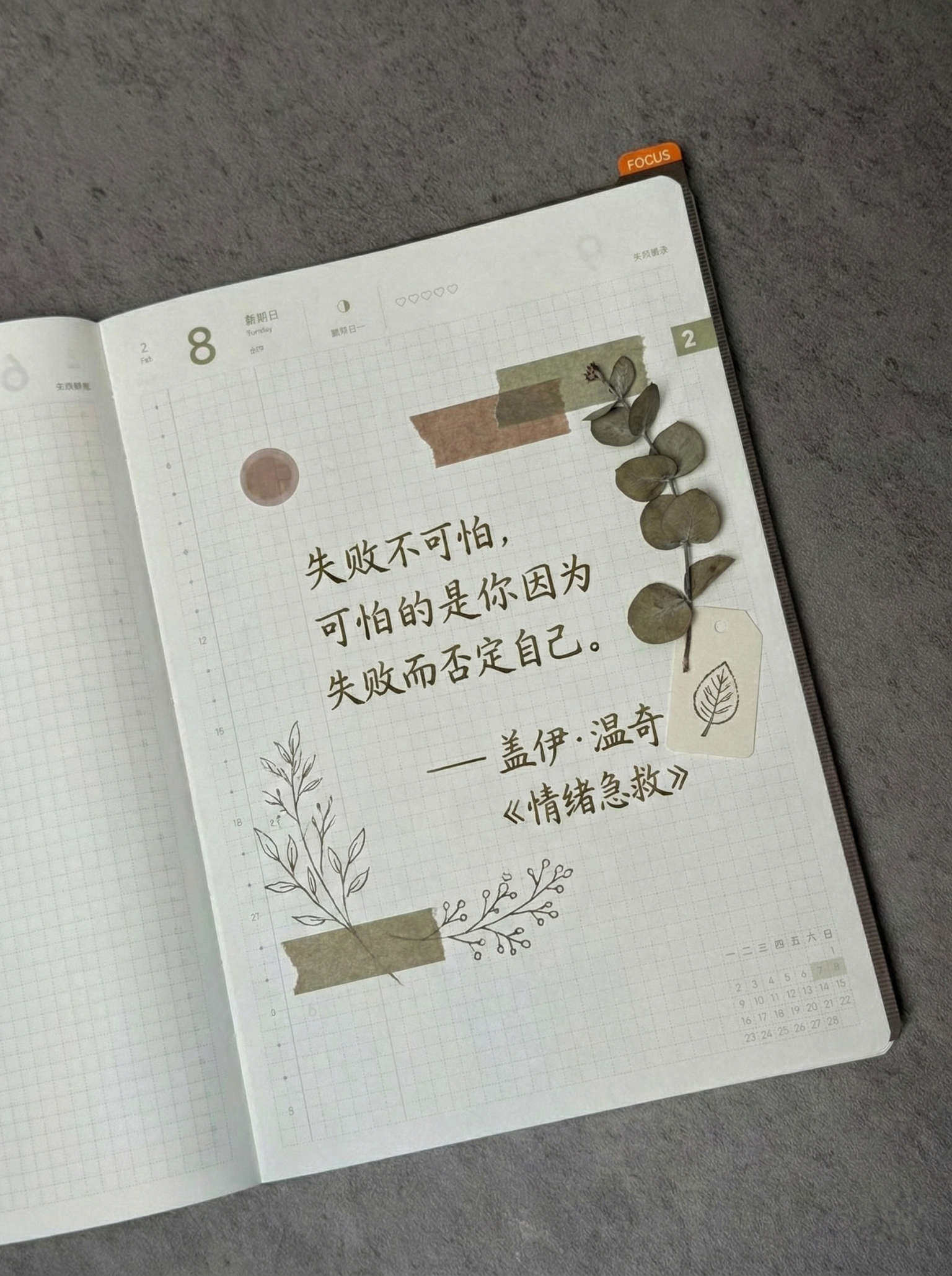 自在手帐2026年2月8日
