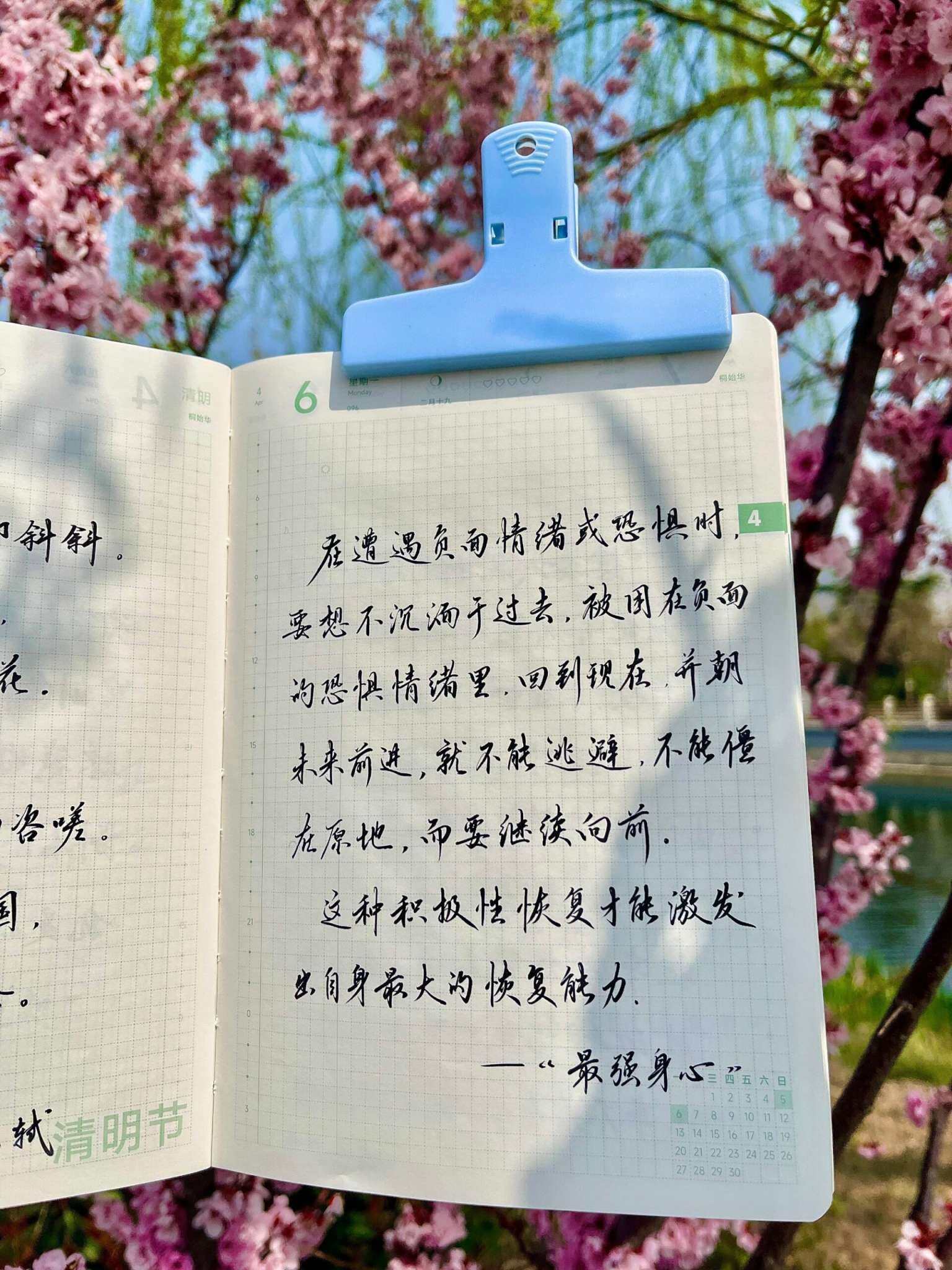 自在手帐2026年4月6日